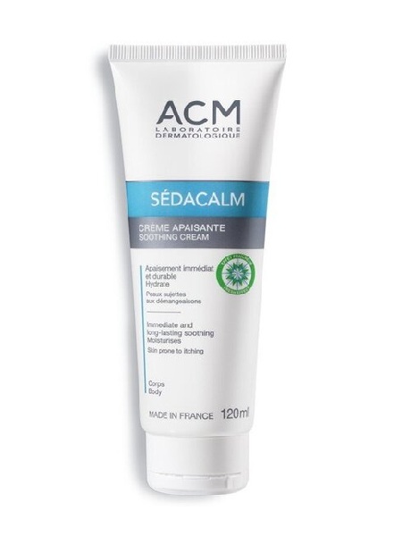 ACM Sédacalm Soothing<br>کرێمی نەهێشتنی خوراندنی پێستی لەش و شێدارکردنی